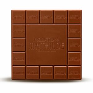 Tablette de chocolat lait "Nature" Le Comptoir de Mathilde