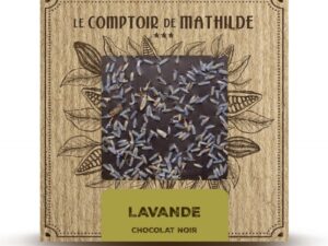 Tablette de chocolat noir “Lavande” Le Comptoir de Mathilde